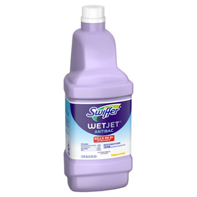 Swiffer Wetjet Antibacterial Fresh Citrus Floor Cleaner - 42.2 Fl. Oz. - Image 8