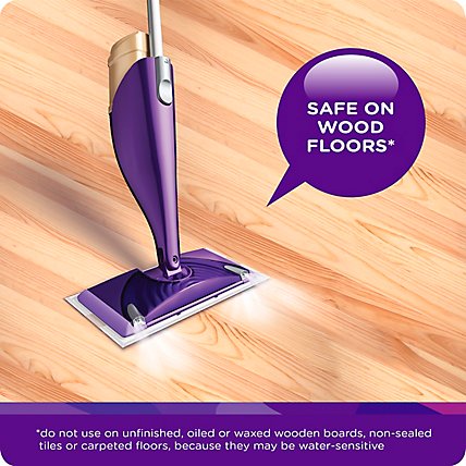 Swiffer WetJet Quickdry Wood Floor Cleaner - 2-42.2 Fl. Oz. - Image 3