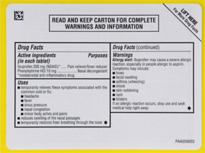 Advil Sinus Congestion - 10 Each - Image 5