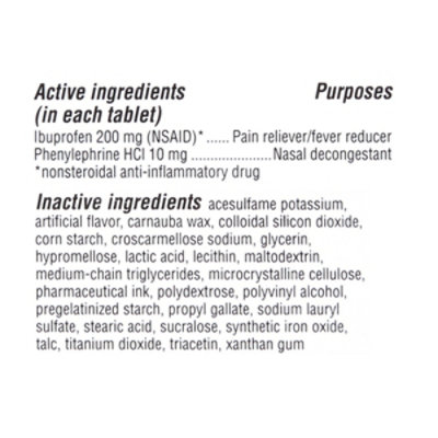 Advil Sinus Congestion - 10 Each - Image 4