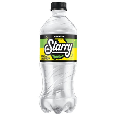 Starry Zero Sugar Lemon Lime Soda - 20 Fl. Oz. - Image 3