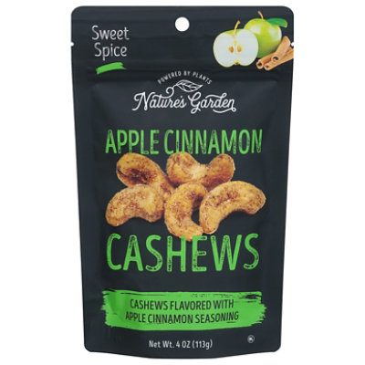 Natures Garden Apple Cinnamon Cashews - 4 Oz - Image 3