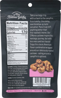 Natures Garden Smores Cashews - 4 OZ - Image 6