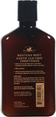 Griffin Western Boot Exotic Leather Conditioner - 8 Fl. Oz. - Image 5