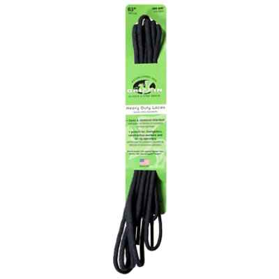 63 Inch 100% Kevlar Lace Black - Pair - Image 1