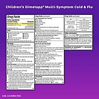 Dimetapp Multi Symptom Cold & Flu Relief for Children - 4 Fl. Oz. - Image 5