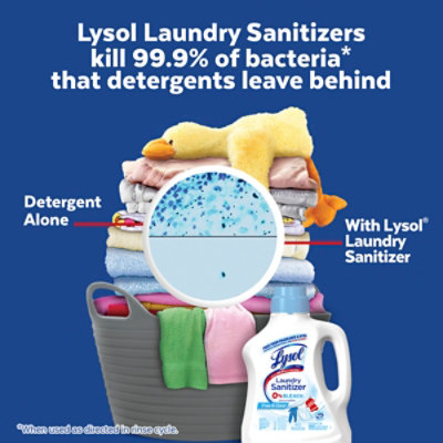 Lysol Laundry Sanitizer Free & Clear - 90 Fl. Oz. - Image 4