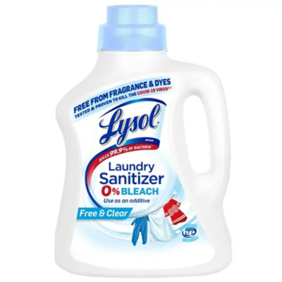 Lysol Laundry Sanitizer Free & Clear - 90 Fl. Oz. - Image 2