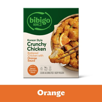 Bibigo Korean Style Crunchy Chicken With Orange Sauce - 18 Oz