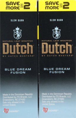 Dutch Masters Cigarillos Blue Dream Fusion - 2 Count - Image 4