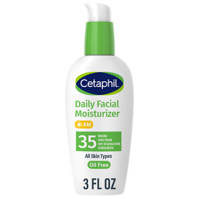 Cetaphil Daily Oil-free Facial Moisturizer Spf 35 - 3 FZ - Image 1