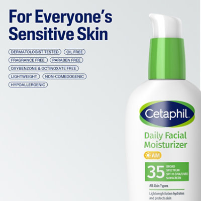 Cetaphil Daily Oil-free Facial Moisturizer Spf 35 - 3 FZ - Image 5