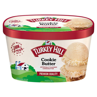 Turkey Hill Cookie Butter Premium Ice Cream - 46 Fl. Oz. - Image 1