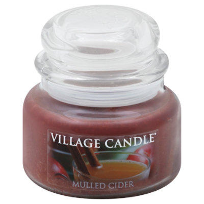 Village Mulled Cider Small Glass Dome - 11 OZ - Image 1