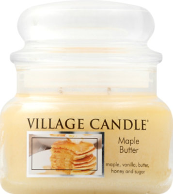 Village Maple Butter Small Glass Dome - 11 OZ - Image 2