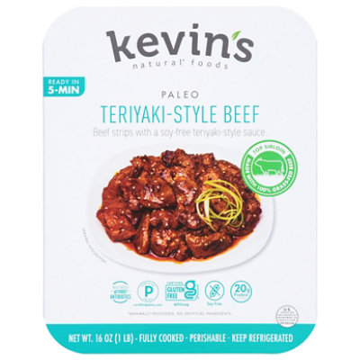 Kevins Teriyaki Style Beef - 16 Oz - Image 3