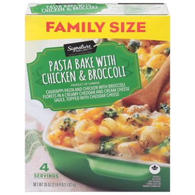Signature SELECT Family Size Chicken Broccoli Pasta Bake - 36 Oz ...
