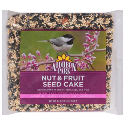 Audubon Park Nut & Fruit Seed Cake Wild Bird Food Bag 24 Oz - 24 OZ - Image 3