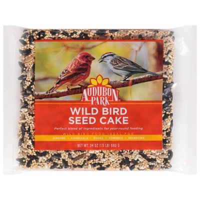 Audubon Park Wild Bird Seed Cake Wild Bird Food Bag 24 Oz - 24 OZ - Image 3