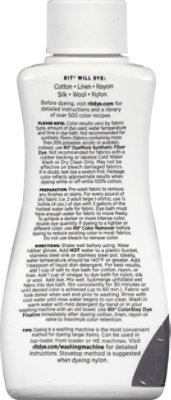 Rit Charcoal Grey Dye Liquid - 8 Oz - Image 5