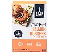 Good Catch Plant Based Salmon Burger - 8 Oz