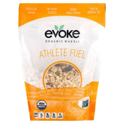 Evoke Organic Healthy Foods Muesli Athlete Fuel - 12 Oz - Image 3