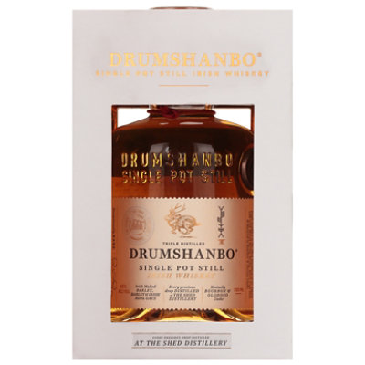 Drumshanbo Single Pot Still Triple Distilled Irish Whiskey - 750 Ml - Image 3