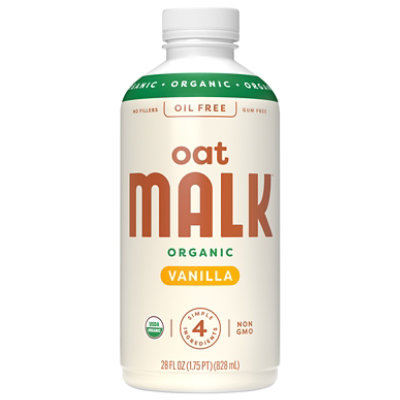 Malk Organic Vanilla Almond Milk 28 Fl. Oz. Tom Thumb