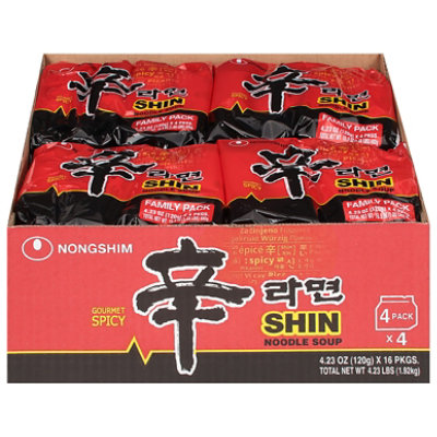 Nongshim Shin Ramyun Noodle Soup - 16.9 Oz - Image 3