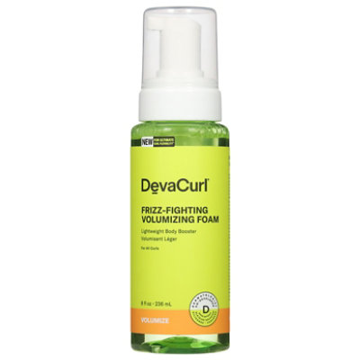 DevaCurl Frizz Fighting Volumizing Foam - 8 Oz - Image 3