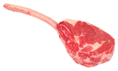 Cryovac USDA Choice Beef Tomahawk Rib Steak - .5 Lb - Image 1