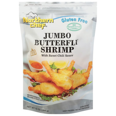 Gluten Free Jumbo Butterfly Shrimp - 10 Oz - Image 2