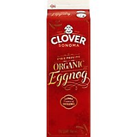 Clover Sonoma Organic Eggnog Quart - 32 OZ - Image 2