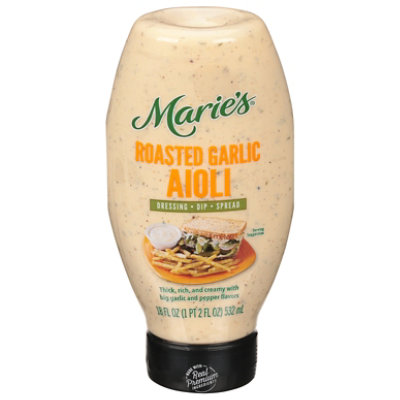 Maries Roasted Garlic Aioli Dressing - 18 Fl. Oz. - Image 3