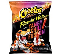 Cheetos Crunchy Hot Chili Fusion Cheese Flavored Snacks - 8.5 Oz