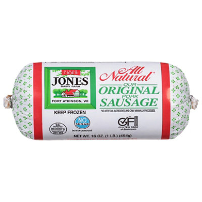 Jones All Natural Original Pork Sausage Roll - 16 Oz - Image 3