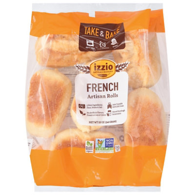 Izzio French Artisan Rolls - 12 Oz - Image 3