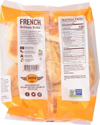 Izzio French Artisan Rolls - 12 Oz - Image 6