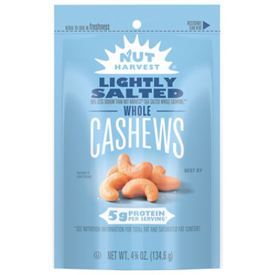 Nut Harvest Lightly Salted Cashews - 4.75 Oz - Image 3