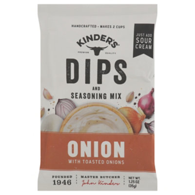 Kinder's Onion Dip And Seasoning Mix - 1.25 Oz - Image 3