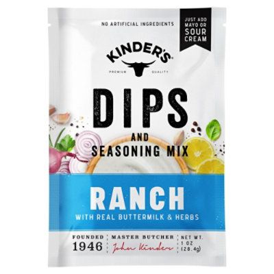 Kinder's Ranch Dip And Seasoning Mix - 1.25 Oz - Image 3