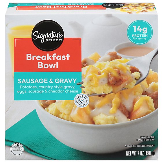 Signature SELECT Breakfast Bowl Sausage And Gravy - 7 Oz