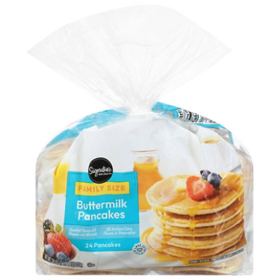 Signature SELECT Pancakes Buttermilk Family Size 24 Count - 33 Oz - Image 3