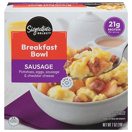 Signature SELECT Breakfast Bowl Sausage - 7 Oz - Image 3