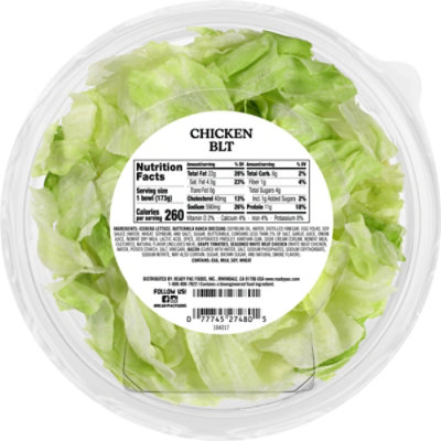 Bonduelle Bistro Bowl Chicken BLT Salad - 6.1 Oz - Image 5