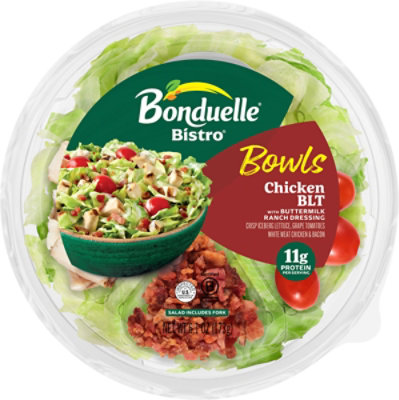 Ready Pac Bistro Bowl Chicken BLT Salad - 6.1 Oz  - Image 2