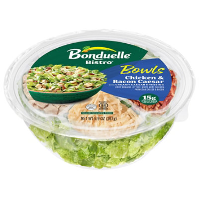 Bonduelle Bistro Bowl Chicken & Bacon Caesar Salad - 5.9 Oz - Image 2