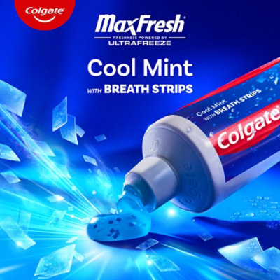 Clgt Tp Max Fresh Cool Mint Blue 6.3oz - 6.3 OZ - Image 2