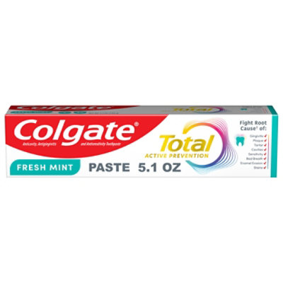 Colgate Total Fresh Mint Stripe Toothpaste - 5.1 Oz - Image 1