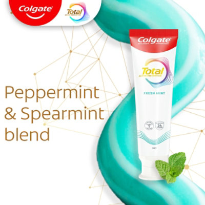 Colgate Total Fresh Mint Stripe Toothpaste - 5.1 Oz - Image 4